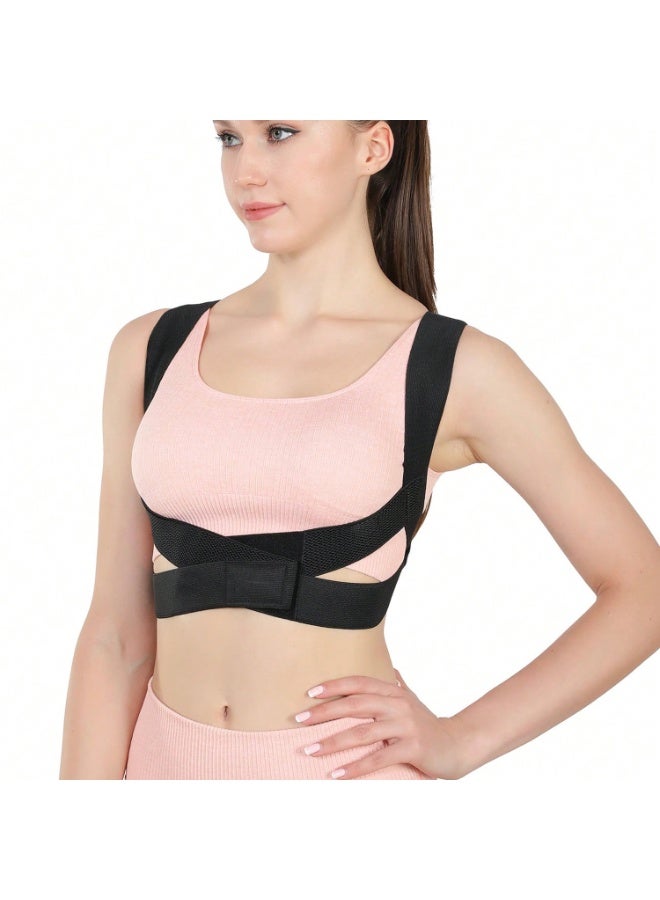 JINGBA SUPPORT Posture Corrector for Men & Women, Adjustable Back and Shoulder Brace, Spine Support, Breathable & Invisible Design, Model (JB-2016) - Image 4